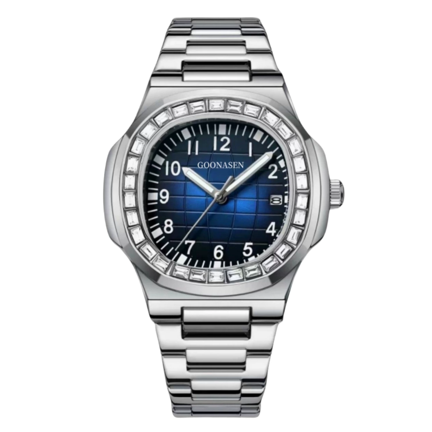 Quartz watches, watch strap, fashionable calendar, creative fluorescence waterproof dial, wholesale