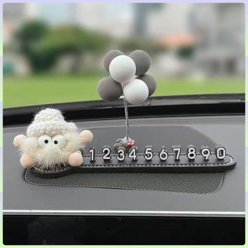 흰색 모자 흰색 연탄 + 입체 번호판 + 회색 공