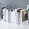 Simple and light luxury as shown in 12 books