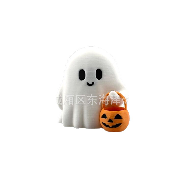 ハロウィンゴーストクリエイティブ 3D プリント装飾品面白い小さなゴーストの形のギフトクロスボーダー新製品デスクトップ装飾品|undefined
