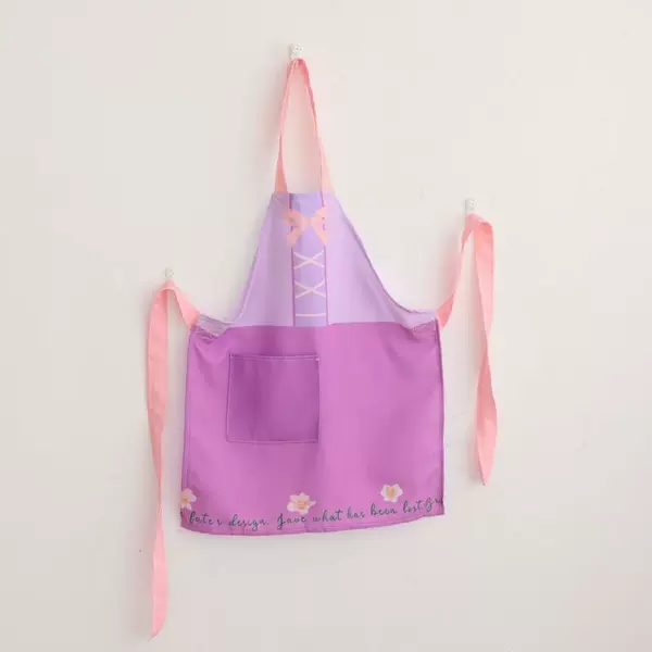 Purple children's apron