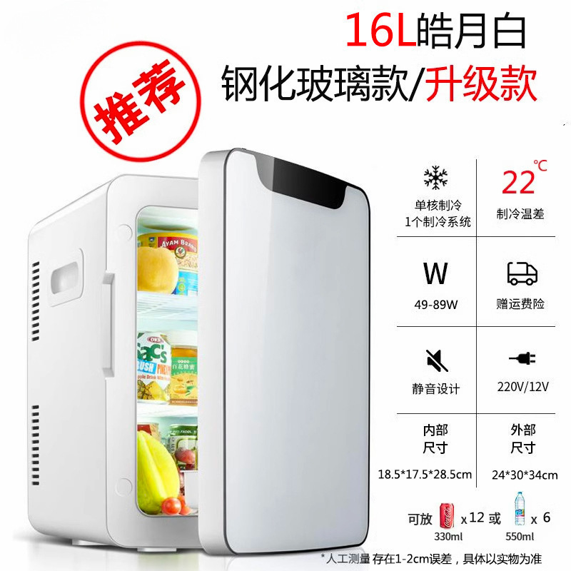 先科车载冰箱家用小型冷暖箱车家两用宿舍出租房迷你小冰箱冷藏箱|undefined