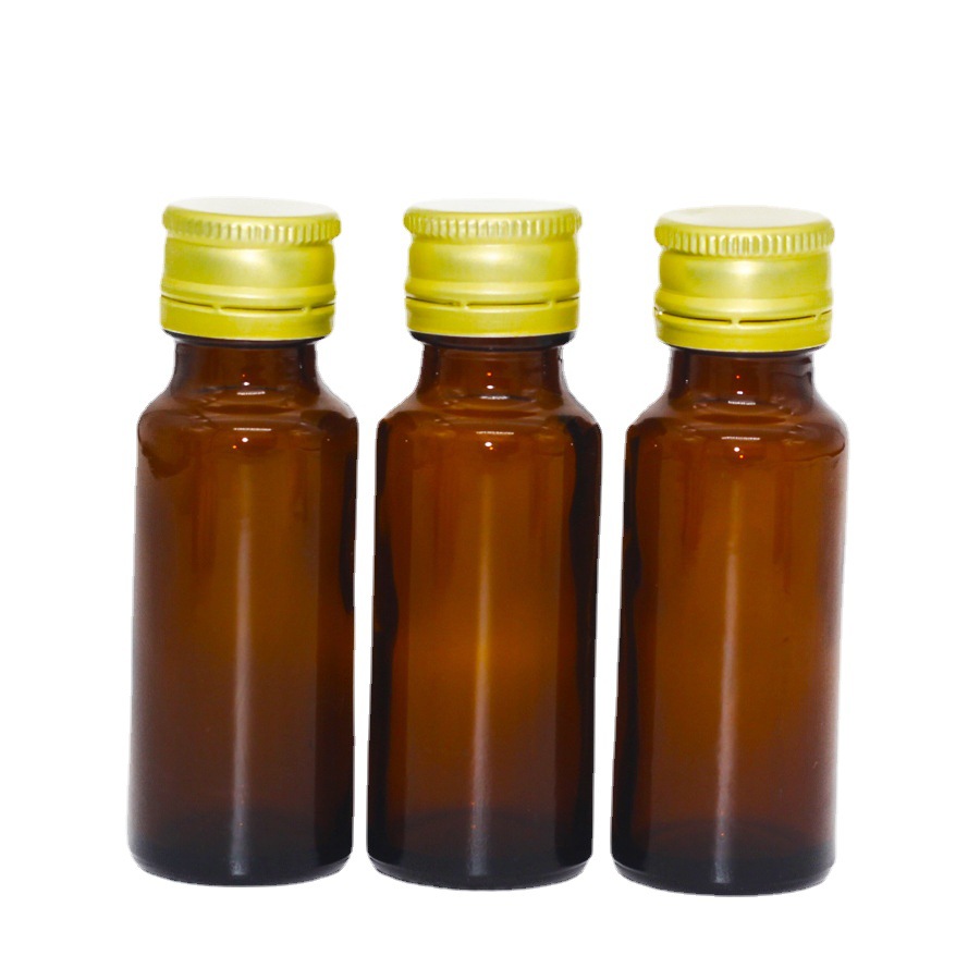 供应 20ML棕色口服液瓶 钠钙玻璃瓶 药液分装瓶 糖浆瓶