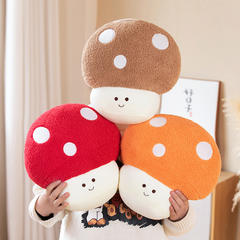 Dopamina transfronteriza encantadora muñeca de hongos almohada muñeca de peluche para niñas muñeca para dormir regalo para niños image 4