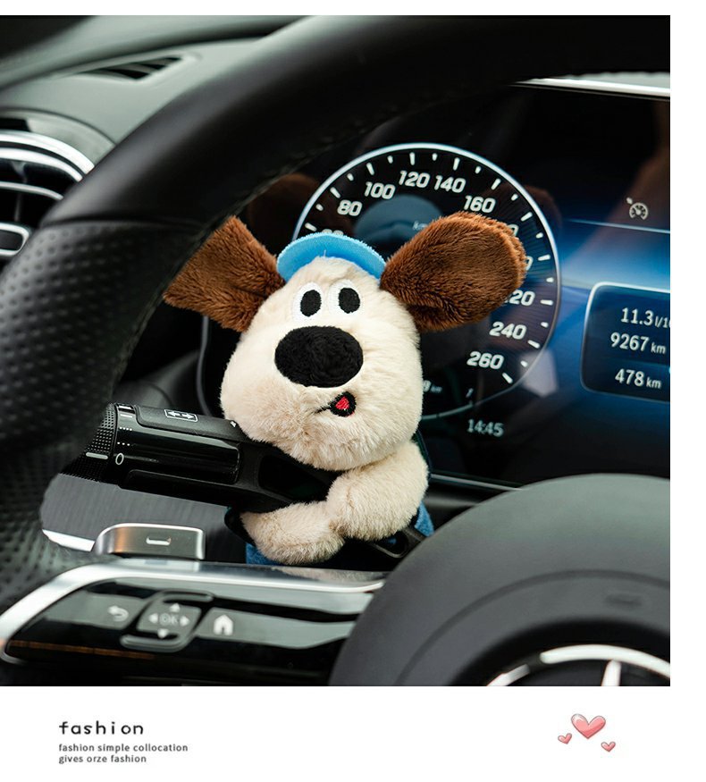 Car Gear Shift Decoration Turn Signal Doll Wiper Wiper Doll Car Doll Car Interior Ornaments for Women