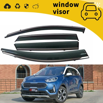 Rain shield KX1KX3KX5KX7KX-CROSS car door rain - kx3stainless-steel-bright-strip-head-buckle-hook-adhesive-4