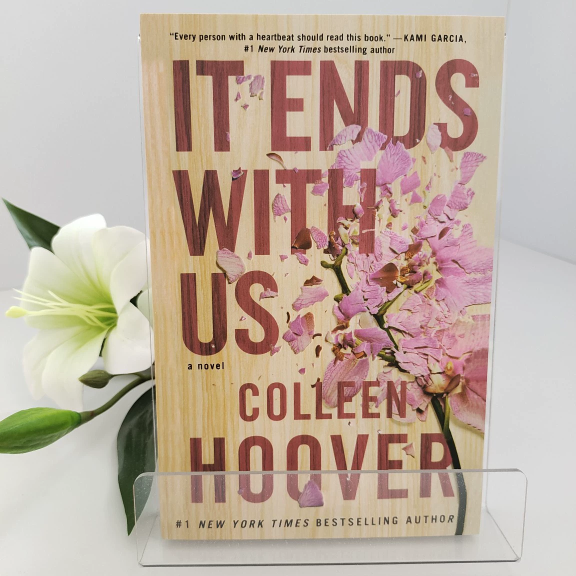 Книга ITENDSWITHUS — мягкая обложка, цветочный дизайн, 0,298 кг
