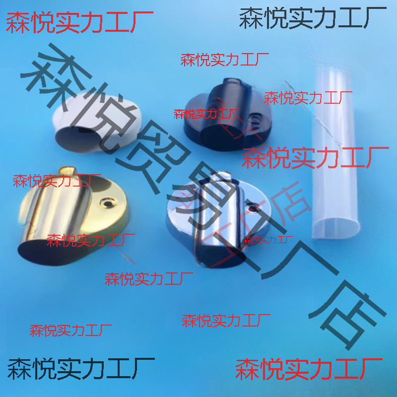 D壁灯长条形360度通体发光装饰招牌壁灯广告牌灯箱t8圆灯管配件