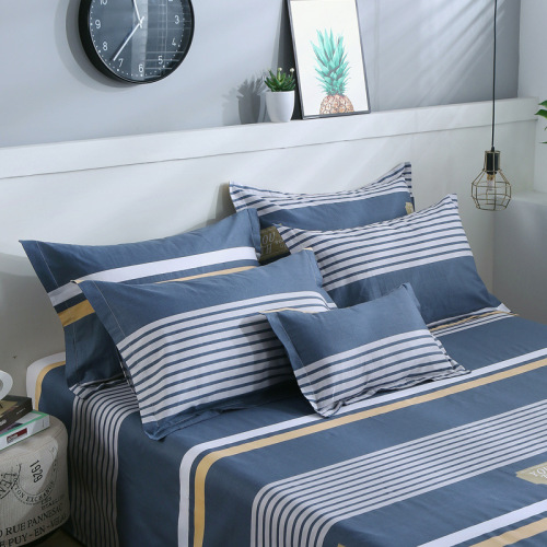 New cotton pillowcase 12868 skin-friendly soft cotton single pillowcase printed envelope single and double pillowcase