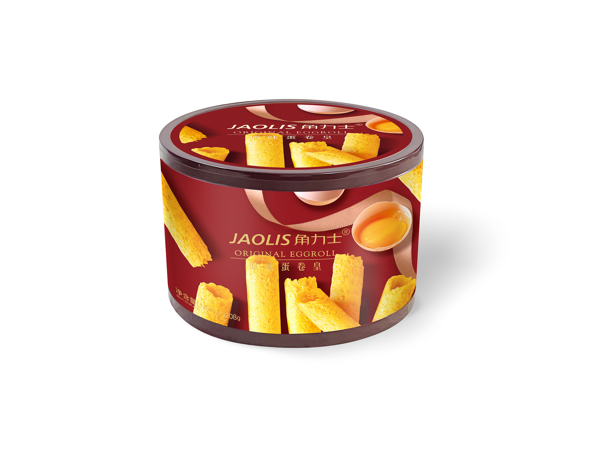 香港角利士 バター風味オリジナルエッグロール 300g ギフトボックス入り カジュアルスナック お土産 新年菓子 ビスケット・ペストリー