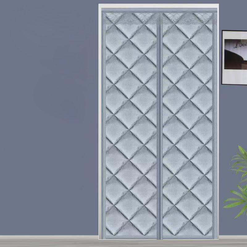 No-Punch Cotton Door Curtain for Winter Warmth and Windproof, Thickened for Home Use, Traditional Style 2025 New Model, Specifically for Entrance Doors