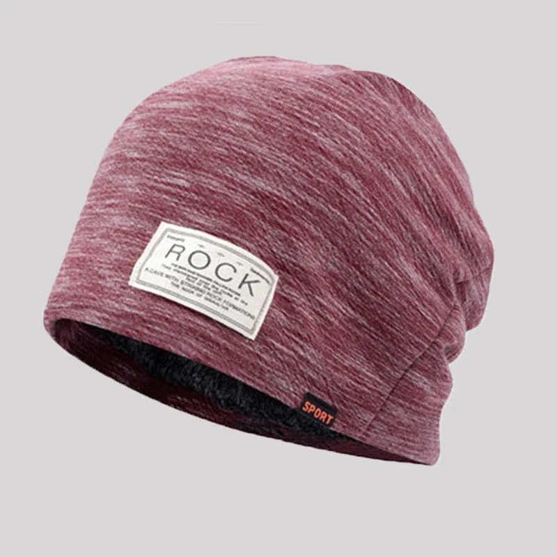 BOCK 얇은 더블 레이어 로즈 레드