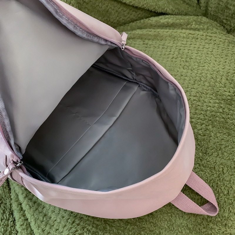 Comercio exterior al por mayor 2023 nueva mochila coreana de nailon para estudiantes de secundaria