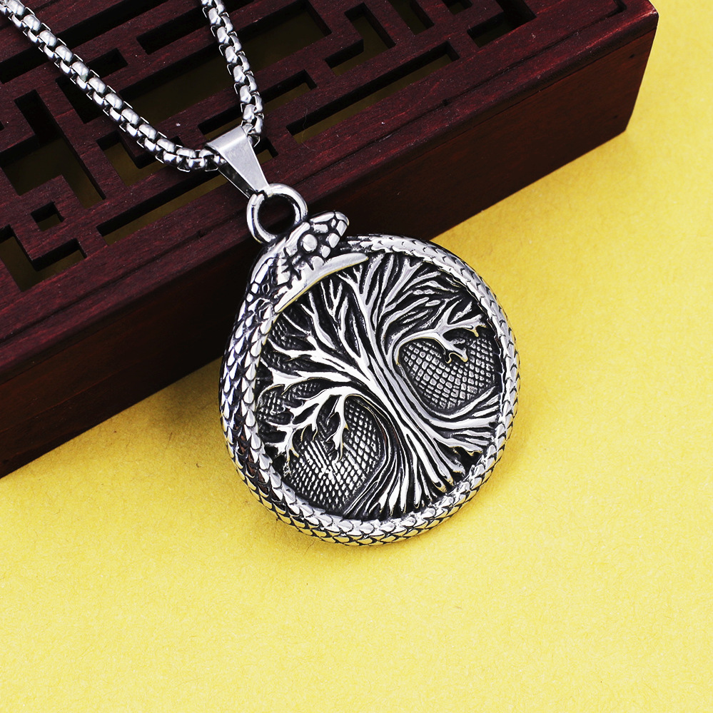 Tree of Life + Steel Chain