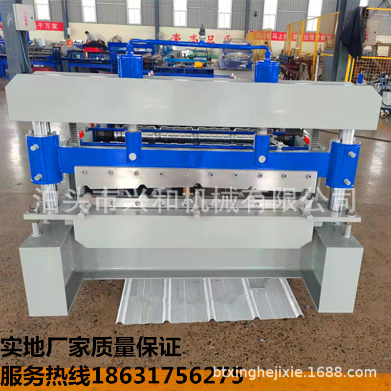 全自动彩钢单瓦机840铝板压瓦机械设备厂