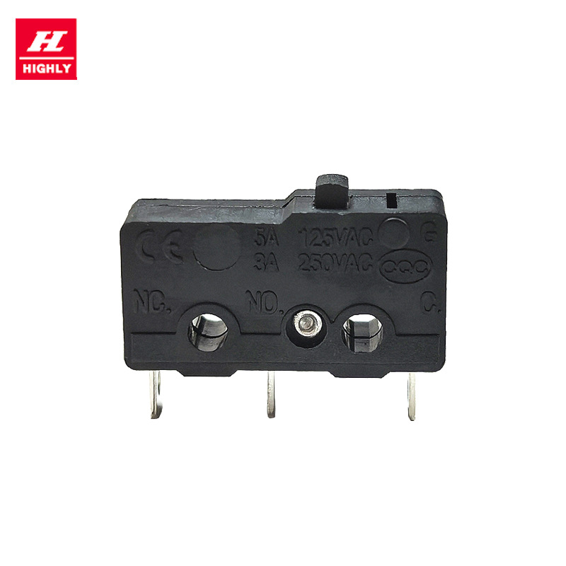 HIGHLY海立 微动开关SS0500A-5A/SS0500A-3A不带柄柱塞型原装现货