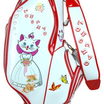 Transfronteriza Venta caliente dragón moda asiática bolsa de golf bolsa de luz de goma bolsa de aire fuente fábrica al por mayor