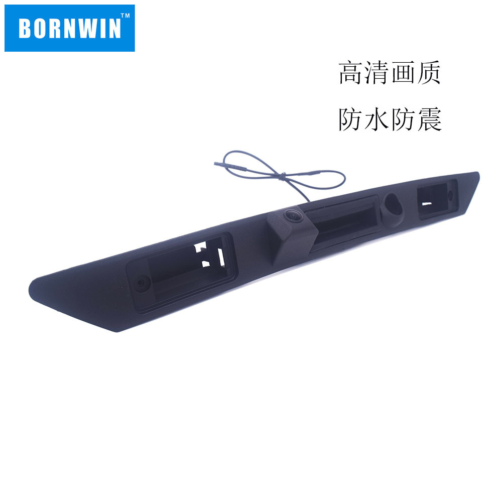 (2개) A6L 별빛 야간 투시경 후진 자동차 카메라 백업 테일 박스 핸들 리어 뷰 카메라에 적합