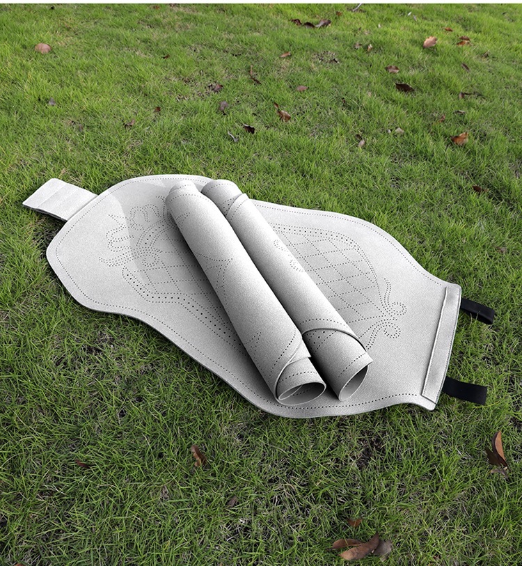 2026 New Crown Suede Leather Car Seat Cushion, Suitable for All Seasons, Small Waist Design, Model MA12