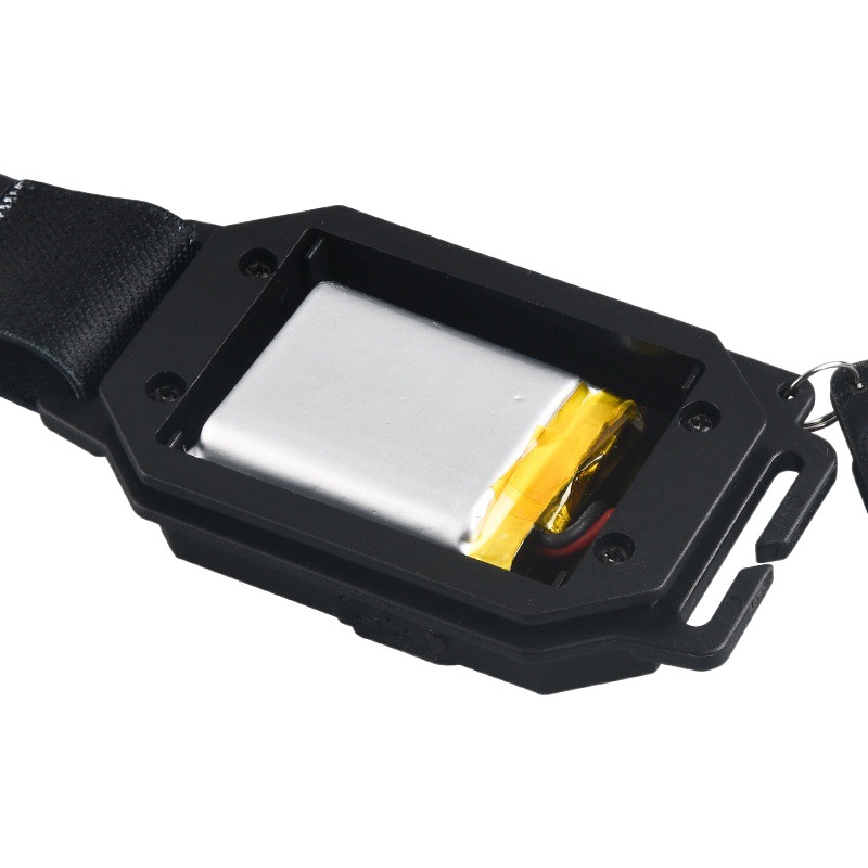 2023 cross-border new led induction headlamp rechargeable lightweight outdoor running headwear riding light