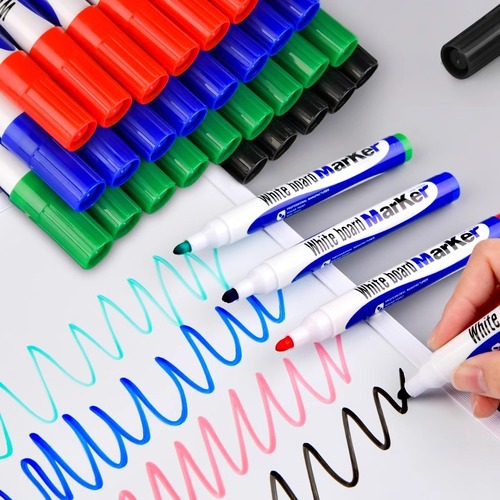 Erasable water-based whiteboard marker pen large pen drawing board pen blackboard pen teaching conference training writing board wholesale