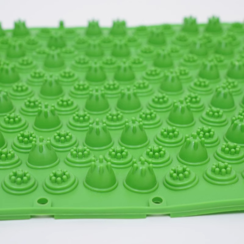 Toy de entrenamiento táctil de la suela del pie de la unidad sensorial Tablero de presión de los dedos suave para los niños