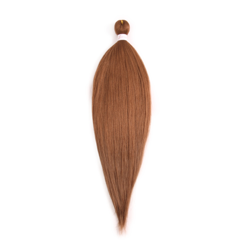 EZ Trenza PVC ignífugo a baja temperatura fibra multicolor flojo gran ganchillo de trenza fábrica de cabello recto un cabello