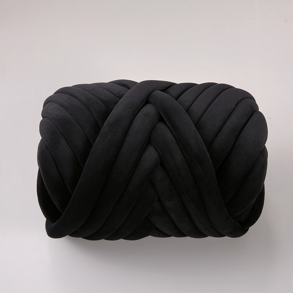 Hijo de cristal de lana de 3cm de grosor, lana hecha a mano, mantas de tela, almohada, nueva línea de gato DIY de Amazon