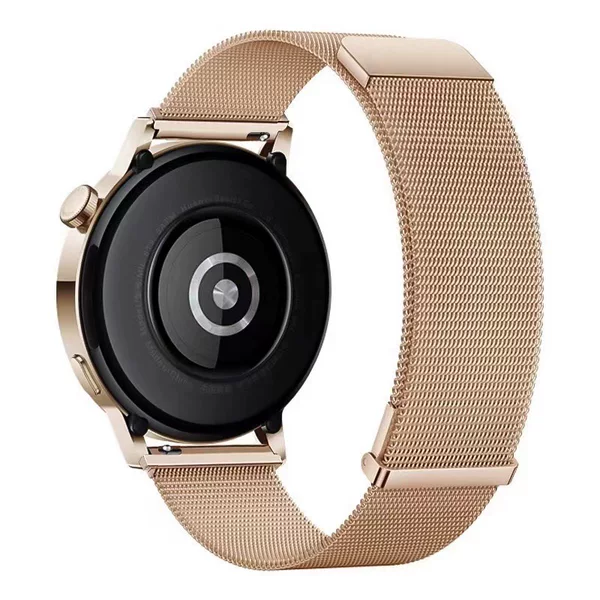 Applicable to Huawei GT3 universal Milan double magnetic 16/18/20/22 double magnetic strap manufacturer