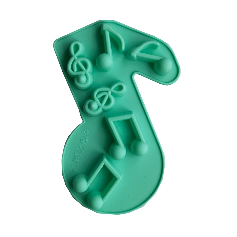 No. 1 nota 178 molde de silicona pastel helado pudín molde de postre jabón utensilios