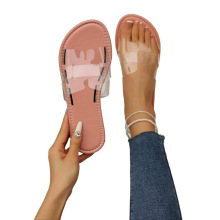 S 44508 Transparent fashion women's slippers ʱ��͸��Ůʿ��