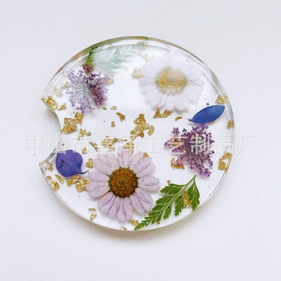 Cross-Border Round Universal Handmade Decoration – Other Automotive Interior Supplies - 6605cm-purple