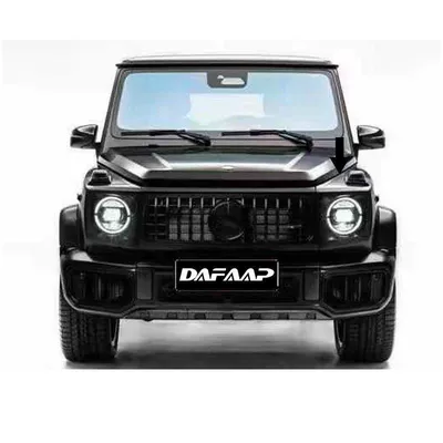 Mercedes-Benz G-Class W464 Modified to W465 Amg Wide-Body Front and Rear Bumpers, Front Bumper, Side Skirts, Rear Bumper, and Tail Throat