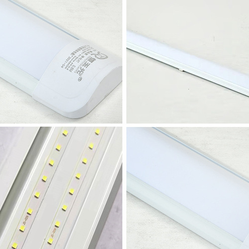Dust-proof bracket light, clean room supermarket school clean light, integrated three-proof LED tube bracket light