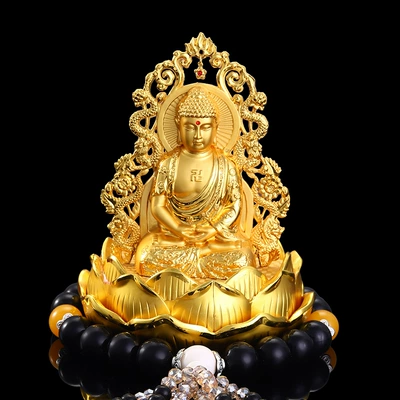 Car ornaments | a generation of hair - 1010125-xianglong-tathagata-black-pearl