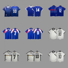 法国英格兰德国复古球衣足球服经典怀旧复刻版泰版球衣比赛训练服