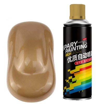 Avtomobil boyası, Automatic Spray Paint, Hand-Operated Spray - 35-gold-450mlbottle-spray-paint
