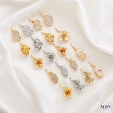 14K����ɫ18K����Ԫ�����Ļ�������diy������B�ӿ����