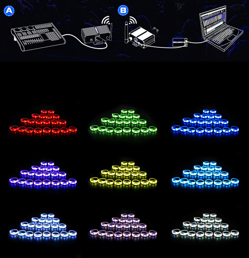 硅胶遥控发光手环-XL-B16