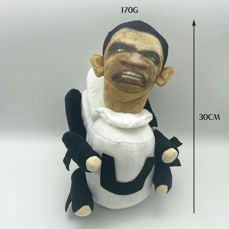 Cross-border Skibidi aseo persona Speakerman jefes Persona de audio relleno muñeca lote. Cabello