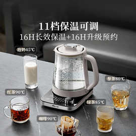 小.熊全纯钛养生壶YSH-E18K1家用多功能1.8L养生烧水壶办公室煮茶
