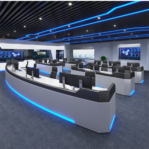 Painted Control Console Command Monitoring Console Operating Console Multimedia Control Desk Workbench Dispatch Console Operating Console