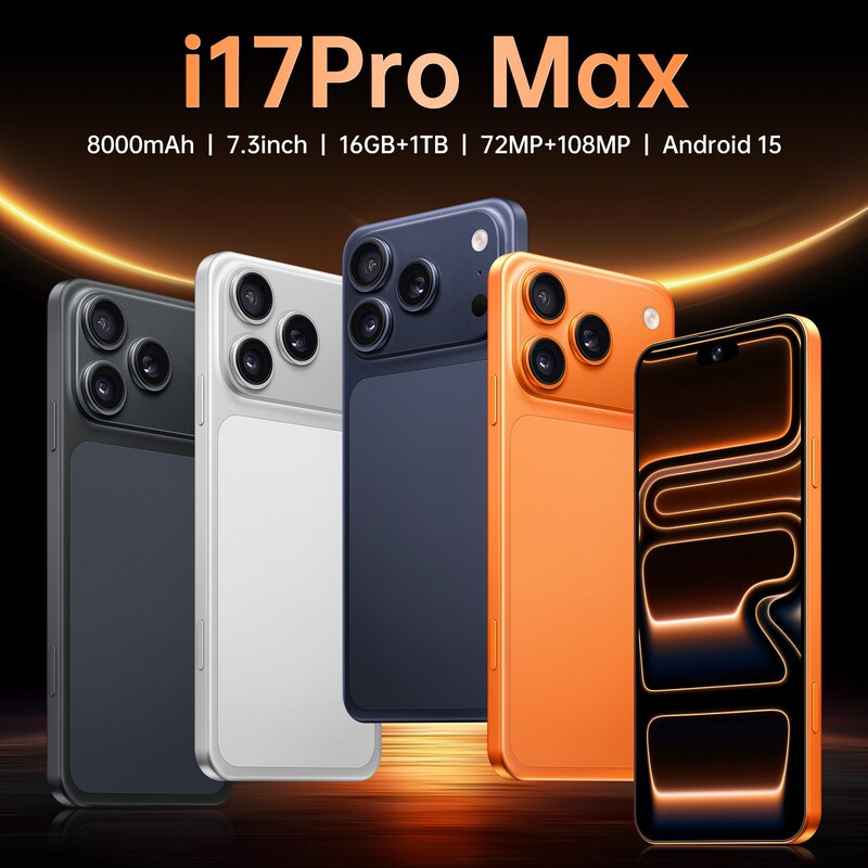 Cross-Border Mobile Phone I17Promax True 4g 7.3inch Android 12 Smartphone 4+64Gb Brand New Phone Cross-Border Mobile Phone I17Promax True 4g 7.3inch Android 12 Smartphone 4+64Gb Brand New Phone