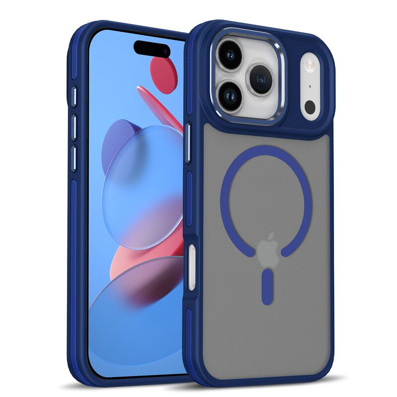 适用iPhone17PROMAX手机壳肤感磁吸苹果17PRO磨砂气垫防摔保护套|undefined