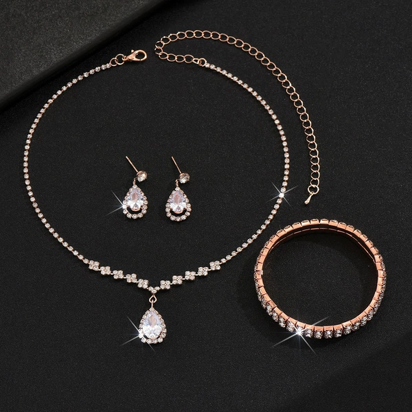 463+081 rose gold three-piece set