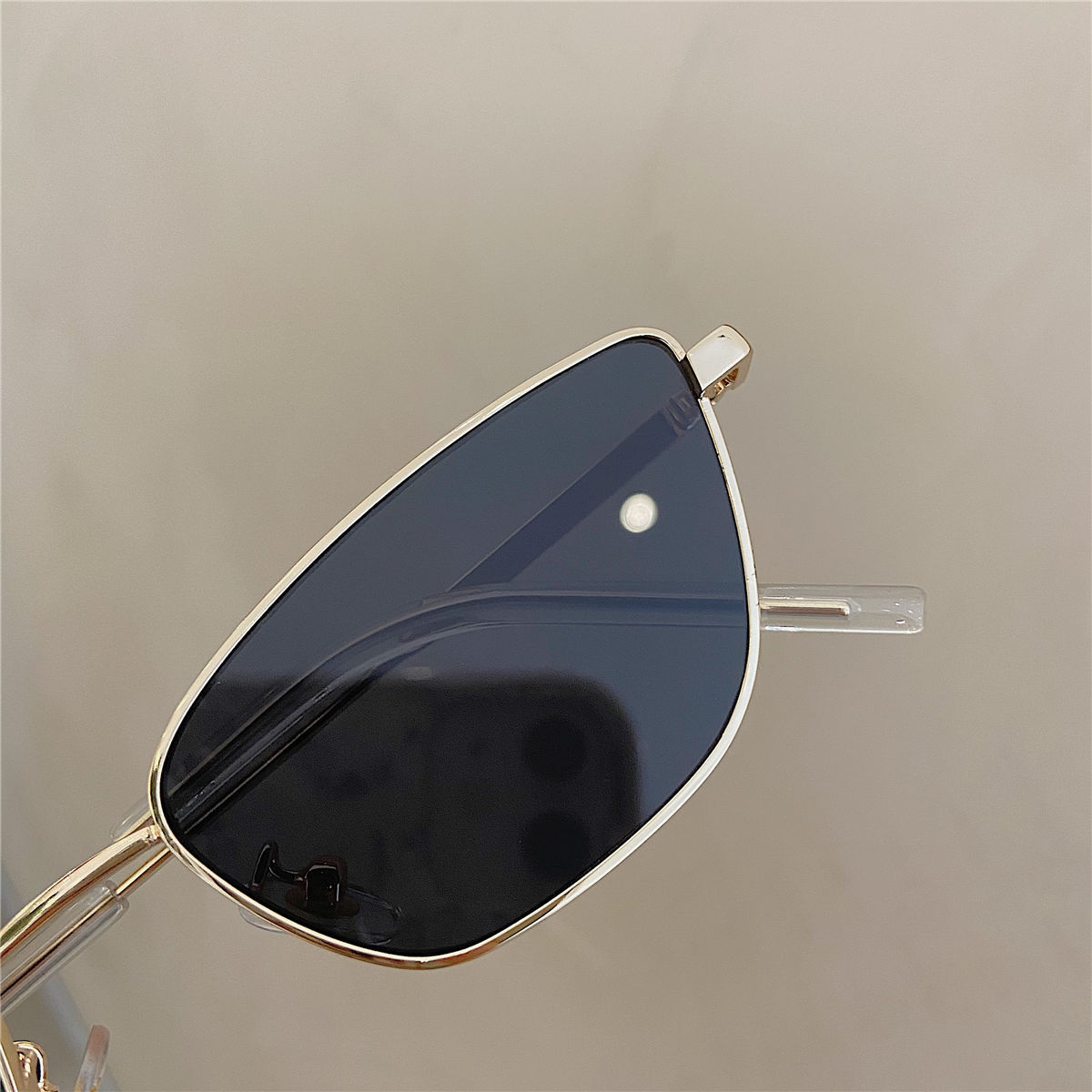 40g Weight Full Frame Glasses Structure Sunglasses Classification PC, UV400 Protection Lens Material Cat Eye Glasses Style Outdoor, Travel, Beach Occasion Geometric Pattern All Seasons Season Unisex Gender Retro, Classic Style Style Grey, Black Color Retro Classic Style Geometric PC UV400 Protection Cat Eye Full Frame Women's Sunglasses 7