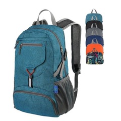 クロスボーダー軽量パッカブルバックパック: 20L 超軽量折りたたみ旅行ハイキングキャンプバックパック男性と女性のデイリーバッグ