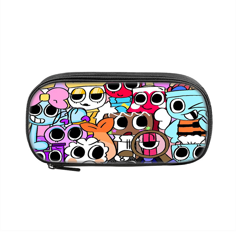 Cross-border DANDY'S WORLD Children's Printed Pencil Bag Dandy's World School Stationery Pencil Bag