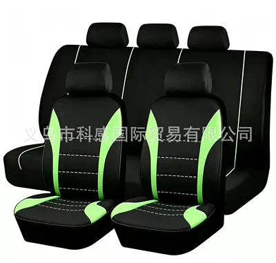 Universal seat cover — Set for Export to Southeast Asia - green-9-piece-set-five-seats