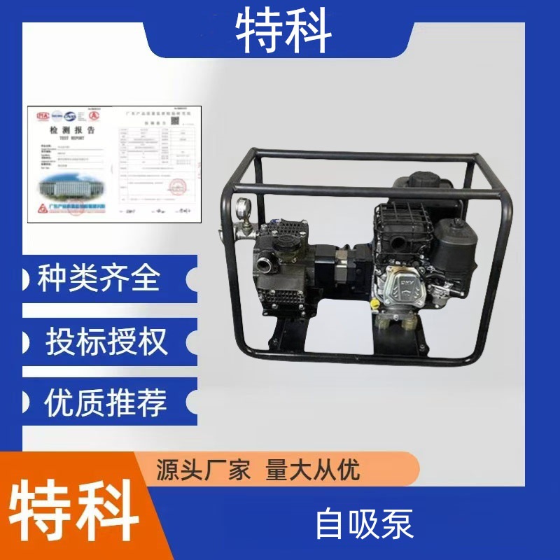 便携式森林消防高压泵YPB5/4手提式高扬程离心泵四冲程汽油自吸泵